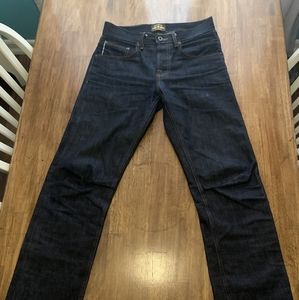 Brave Star selvage 30x36 true straight cone mills